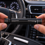 Krok 1 — odkręcanie metalowego dyfuzora Drivez SMART AROMA